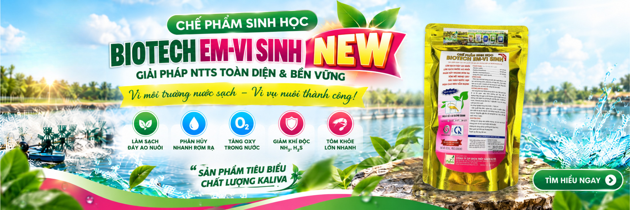 Chế phẩm sinh học BioTech Kaliva